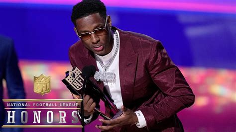 nfl honors rookie of the year.